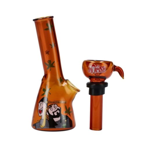 Shop 4" Mini Water Pipe - Jay and Silent Bob Orange in australian