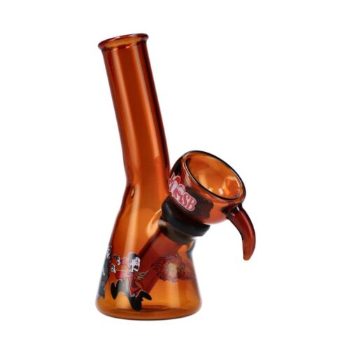 Shop 4" Mini Water Pipe - On The Run Amber in australian
