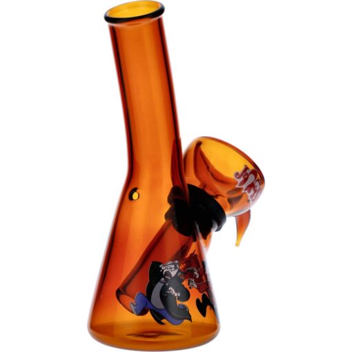 Shop 4" Mini Water Pipe - On The Run Orange in australian