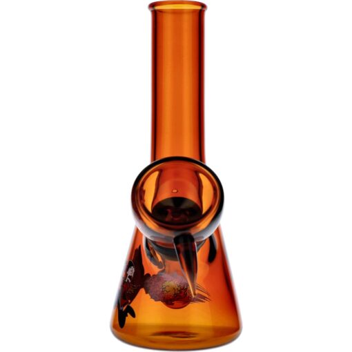 Shop 4" Mini Water Pipe - On The Run Orange in australian