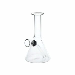 Shop Mini, But Mighty Beaker Glass Water Pipe - 4.75" / Clear in australian