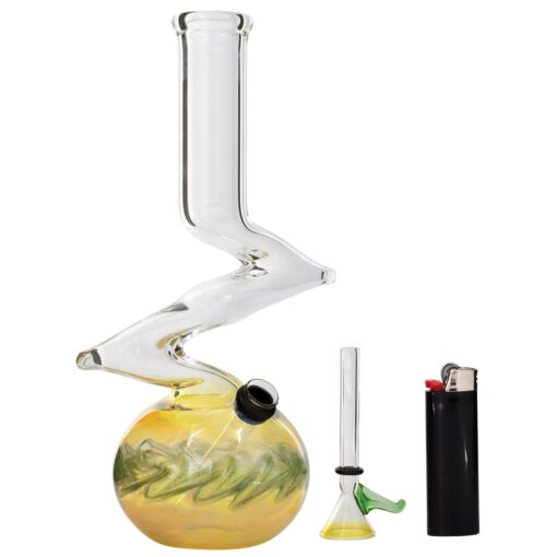 Shop 10" Zong Bubble Base Bong in australian