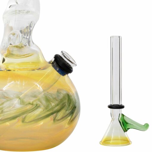 Shop 10" Zong Bubble Base Bong in australian
