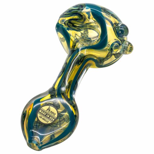 Shop Candy Spoon Inside-Out Color Changing Glass Pipe in australian
