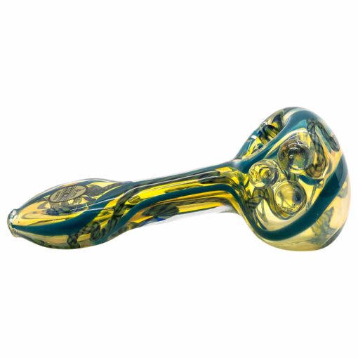 Shop Candy Spoon Inside-Out Color Changing Glass Pipe in australian