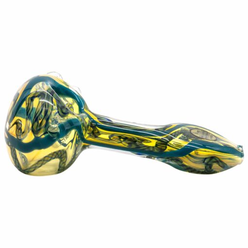 Shop Candy Spoon Inside-Out Color Changing Glass Pipe in australian