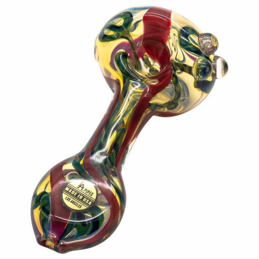 Shop Candy Spoon Inside-Out Color Changing Glass Pipe in australian