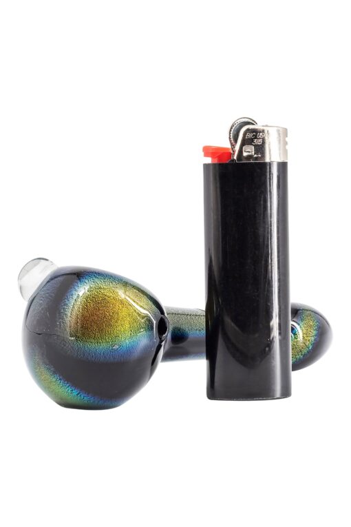 Shop Galactic Storm Full Dichro Spoon Pipe in australian