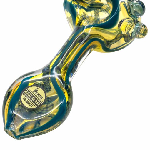 Shop Candy Spoon Inside-Out Color Changing Glass Pipe in australian