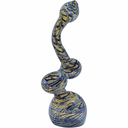 Shop Raked Fumed Sherlock Bubbler Pipe in australian