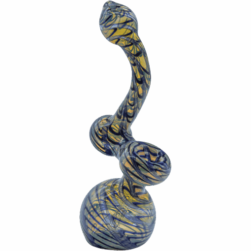 Shop Raked Fumed Sherlock Bubbler Pipe in australian