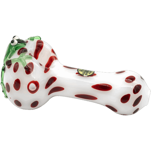 Shop "Spotted Poison Frog" Spoon Glass Pipe in australian