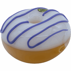 Shop The "Frosted Donut" Glass Pipe in australian