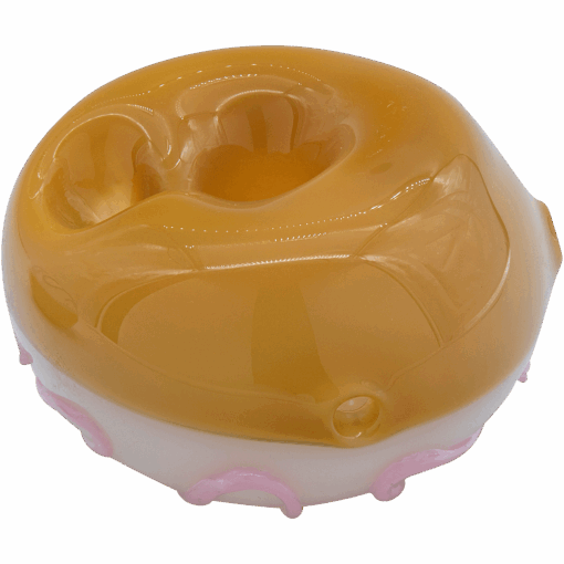 Shop The "Frosted Donut" Glass Pipe in australian