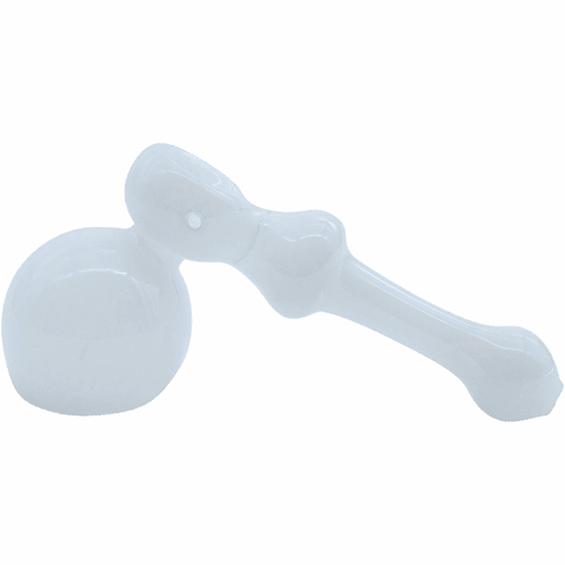 Shop The "Ivory Hammer" Glass Hammer Bubbler Pipe in australian