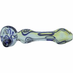 Shop The "Painted Warrior Spoon" Glass Pipe in australian