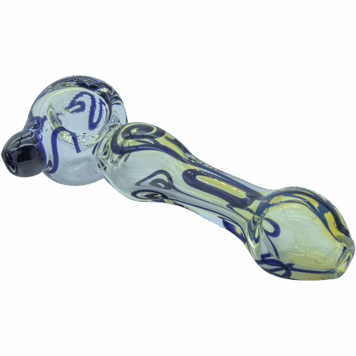 Shop The "Painted Warrior Spoon" Glass Pipe in australian