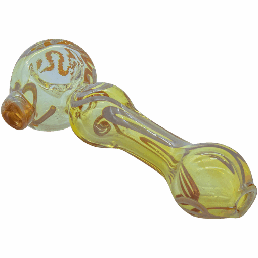Shop The "Painted Warrior Spoon" Glass Pipe in australian