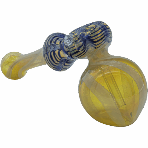 Shop The "Raked Hammer" Fumed Hammer Bubbler Pipe in australian
