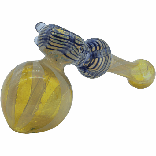 Shop The "Raked Hammer" Fumed Hammer Bubbler Pipe in australian
