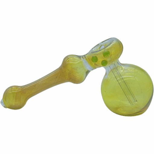 Shop The "Silver Hammer" Fumed Hammer Bubbler Pipe in australian