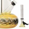 Shop Raked Fumed Buoy Beaker Bong in australian