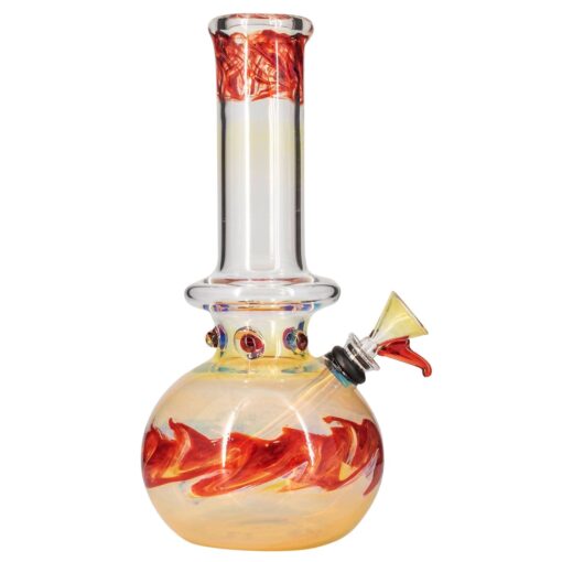Shop Raked Fumed Bubble Beaker Bong in australian