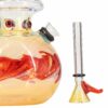 Shop Raked Fumed Bubble Beaker Bong in australian