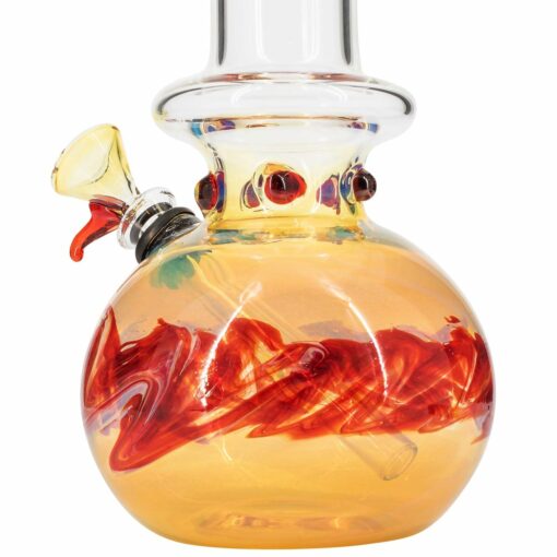 Shop Raked Fumed Bubble Beaker Bong in australian