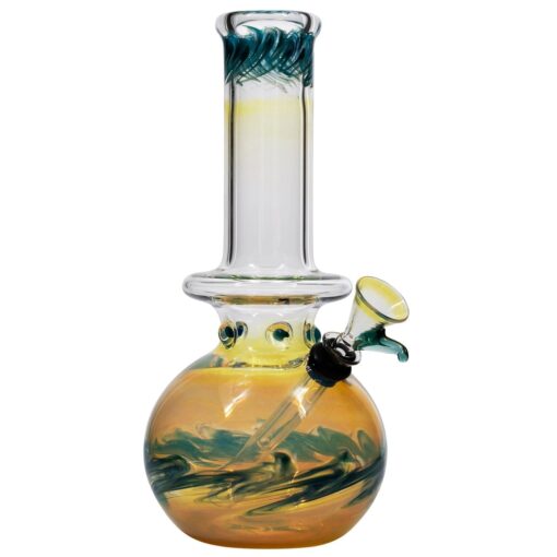 Shop Raked Fumed Bubble Beaker Bong in australian