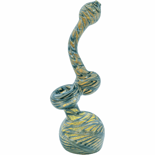 Shop Raked Fumed Sherlock Bubbler Pipe in australian