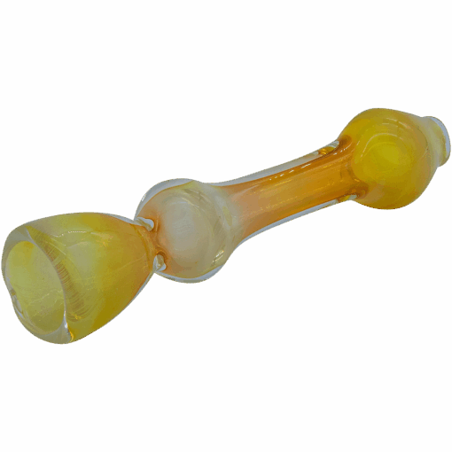 Shop The "Chill Fumes" Silver Fumed Chillum in australian