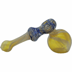 Shop The "Raked Hammer" Fumed Hammer Bubbler Pipe in australian