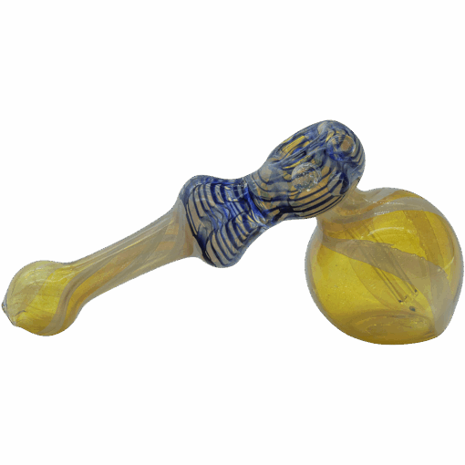 Shop The "Raked Hammer" Fumed Hammer Bubbler Pipe in australian