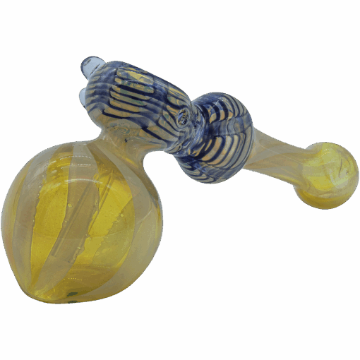 Shop The "Raked Hammer" Fumed Hammer Bubbler Pipe in australian