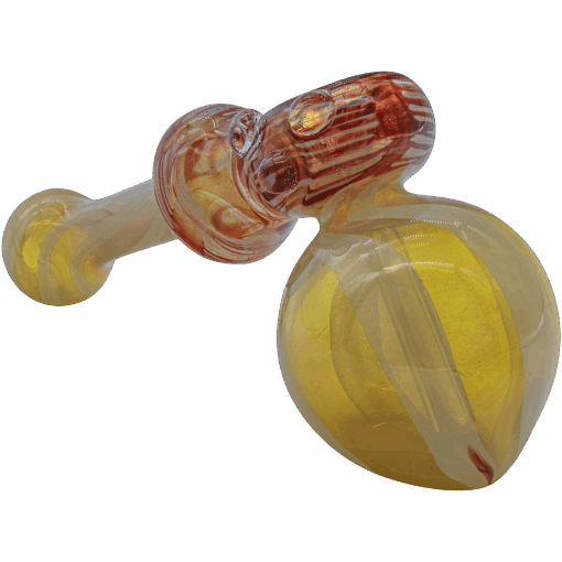 Shop The "Raked Hammer" Fumed Hammer Bubbler Pipe in australian