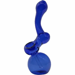 Shop The "Sherbub" Glass Sherlock Bubbler Pipe in australian