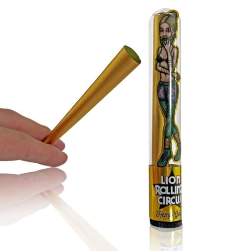 Shop King Size Gold Hemp Cones in australian
