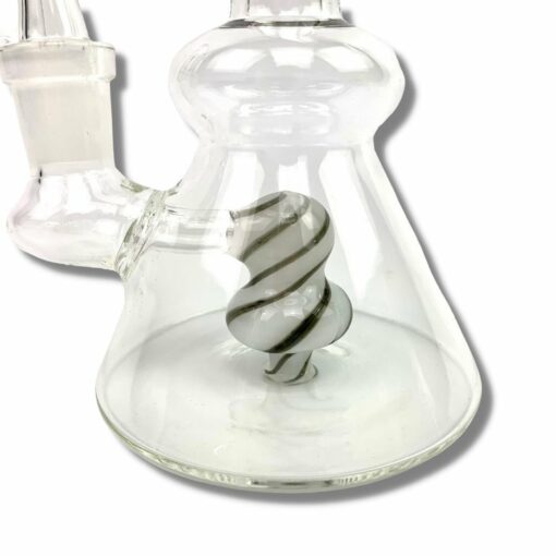 Shop Lollipop Perc Dab Rig and Bong Black and White 16cm in australian