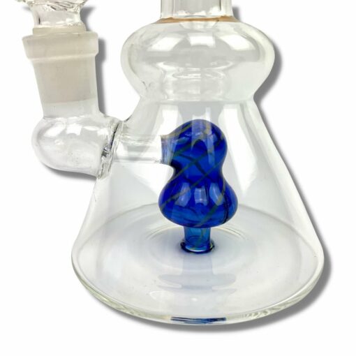 Shop Lollipop Perc Dab Rig and Bong Blue and Orange 16cm in australian