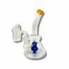 Shop Lollipop Perc Dab Rig and Bong Blue and Orange 16cm in australian