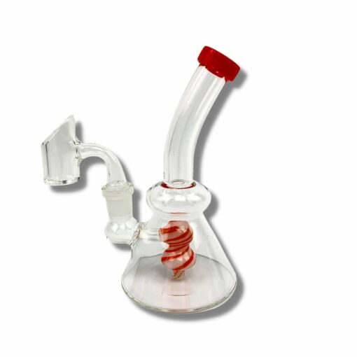 Shop Lollipop Perc Dab Rig and Bong Candy Swirl 16cm in australian