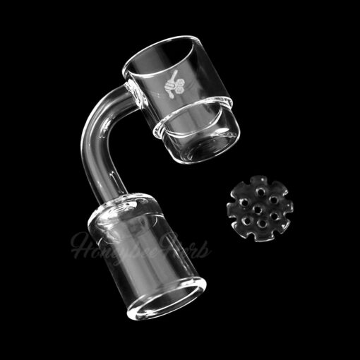 Shop HONEY DISC DEEP DISH QUARTZ BANGER - 90° DEGREE | YL in australian