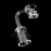 Shop Honeybee Herb Honeycomb Knot Quartz Banger - Yellow Line in australian