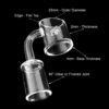 Shop FAT BOTTOM QUARTZ BANGER - 90° DEGREE | YL in australian