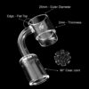 Shop HONEY DISC DEEP DISH QUARTZ BANGER - 90° DEGREE | YL in australian