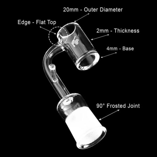 Shop ENAIL ORIGINAL QUARTZ BANGER - 90° DEGREE | YL in australian