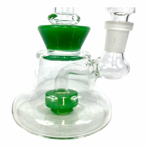 Shop Matrix Perc Bong and Dab Rig 15cm Green in australian