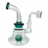 Shop Matrix Perc Bong and Dab Rig 15cm Teal in australian