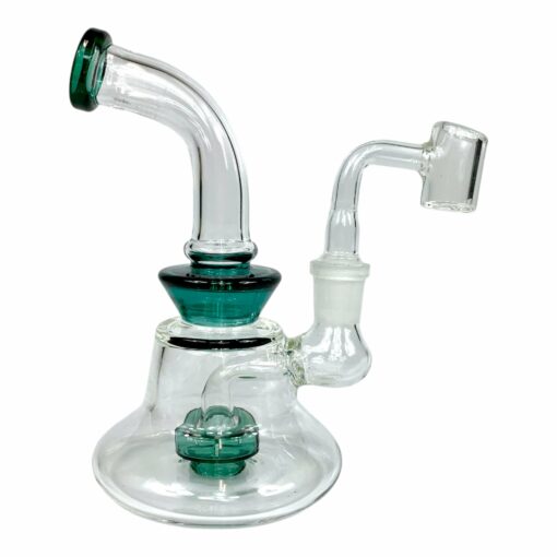 Shop Matrix Perc Bong and Dab Rig 15cm Teal in australian